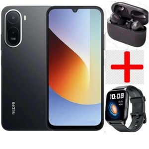 XIAOMI REDMI A7Pro 64GB Storage+4GB RAM, 50mp Camera ,6.9" 6000mAh,dual sim on screen fingerprint-1 year+EARPODS+WATCH.