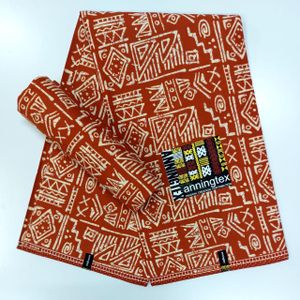 Refined Red Shade Ankara/Vitenge Prints 