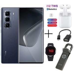 Infinix HOT 50 PRO PLUS, 6.78", (8GB +8GB) RAM & 128 GB ROM,5000MAH,50MP - Sleek Black + Free Gifts