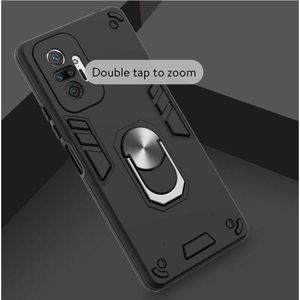 Redmi Note 10 Pro Case Cover (Black Hard Case)