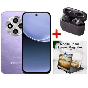 Corn MAGIC 14C MAX, 6.67" INCHES, 5(2+3)GB RAM, 64GB ROM, DUAL SIM, 5000MAH, 13MP - PURPLE + FREE GIFTS