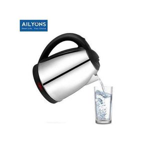 AILYONS FK-0301 Stainless Steel 1.8L Electric Kettle-Black