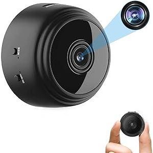 Mini Wireless WiFi Camera HD 1080P Home Security Cameras with Feed Covert  Baby Nanny Cam with Cell Phone App Tiny Smart Pet Dog Cameras with Night