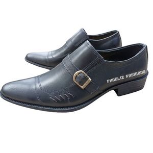 PHOELIX FASHIONS Elegant Ethiopian Leather Official Shoes