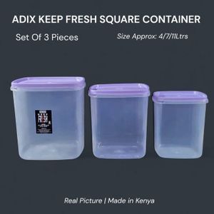 Adix 3 pcs food storage containers