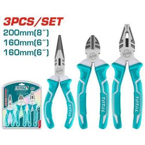 TOTAL THT1K0301 3 Pcs pliers set