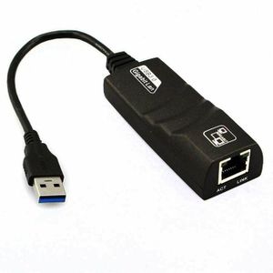 USB to RJ45 Hub - Black