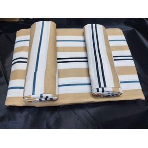 Fade-resistant, shrink-resistant Cotton 4-Piece Bedsheet Set – 5×6 ft (2 Bedsheets + 2 Pillowcases) Soft & Comfortable Fabric Made from high-quality breathable material for a cozy sleep experience.