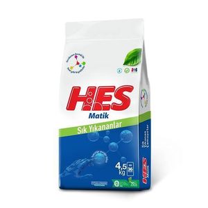 HES Laundry Machine Washing Powder – For White & Coloured Clothes  – Fresh Fragrance