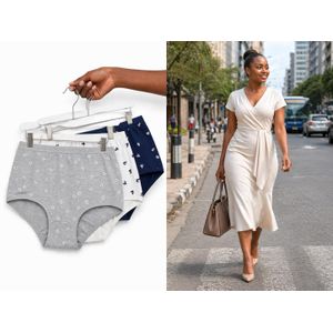 Baykar Pure Confidence Cotton Panties 3 Set