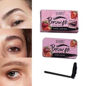 Ushas Brow Fixing Soap Strawberry Makeup Eyebrows Gel Shaping wax Kit