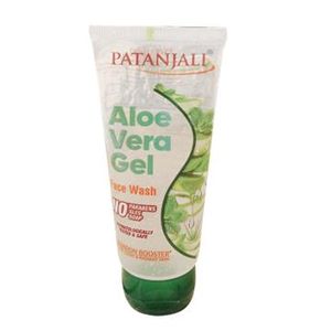 Patanjali Aloevera Gel Face Wash 60 ml
