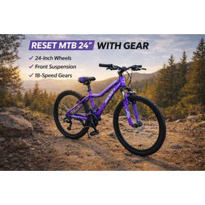 Reset 24" Off Road Bike 18 Speed