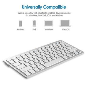 Wireless Bluetooth keyboard for Mac and iOS
