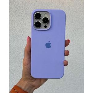 iPhone 14 ProMax purple silicone case