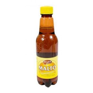 Brava  Malt Pineapple 300ml  Non-Alcoholic Malted Drink with Pineapple Flavor  Refreshing & Energizing Beverage