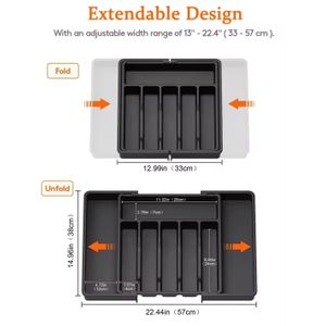 Expandable Cutlery Drawer organizer  
