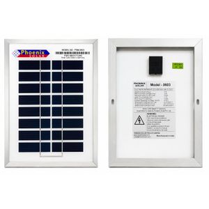 Phoenix High Efficiency 3 Watt Solar Panel Module @ Best