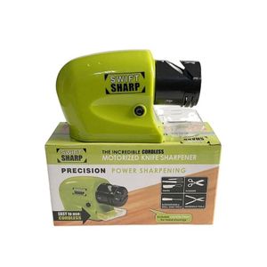Multifunctional Motorized Knife Sharpener Quick Electric Kitchen Knife Sharpening Stone Tools
