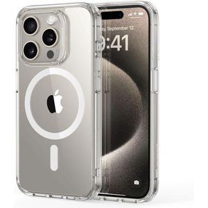 For iPhone 15 Pro Max Case, Compatible with MagSafe, Military-Grade Protection, Yellowing Resistant, Scratch-Resistant Cover