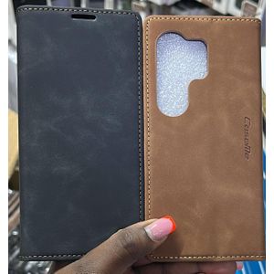 ORIGINAL FLIP LEATHER CASE FOR TECNO CAMON 50 PRO WITH CARD HOLDER  MAGNETIC KICKSTAND  SLIM FIT PROTECTIVE CASE /COVER 