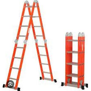 4*4 fibre glass multi purpose ladder 
