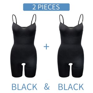 Women Magic Full Body Shaper Thigh Slimmer Slimming Bodysuit Open