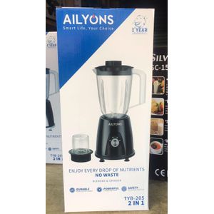 AILYONS  Blender 2 In 1 With Grinder Machine