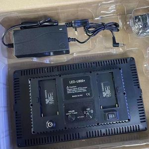 U800 LED Panel Light with 3200K 6500K Color Control for Studio Shooting