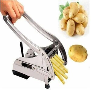 Stainless Steel French Fries Chopper Potato Fry Vegetable Slicer Chipper Machine