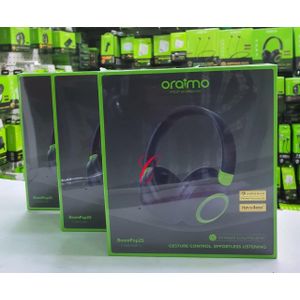 Oraimo BoomPop2S Wireless Headphones – HavyBass™ , 50 Hours Playtime, Gesture Control