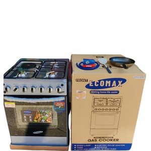 Ecomax 3+1 Standing Cooker with Oven – Complete Kitchen Solution 