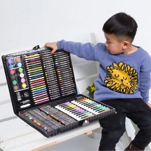 208pcs rainbow drawing kid set de arte