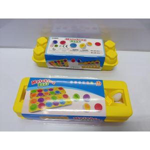 12pcs Matching Eggs Toy Set Colour Shape Sorting Montessori Educational Learning Eggs for Kids Early Development Fine Motor Skills Cognitive Training Pretend Play Durable Plastic