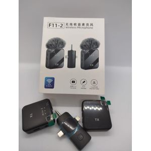 F11-2 Compact Wireless Microphone for Professional Sound Quality
