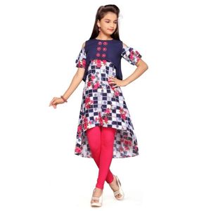 Ceemee Pink Dress-Top with matching Leggings