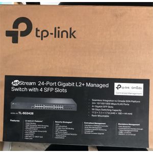 TP Link 24port gigabit L2 plus managed switch with 4SFP SLOTS