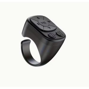 Multifunctional Bluetooth Selfie Remote, Ring Shutter Controller for TikTok Videos & E-Book Page Turning, Smartphone Bluetooth Selfie Gadget