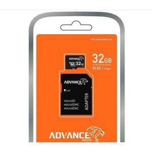 Advance 32GB Micro SD Memory Card with Adapter – High-Speed, Reliable Storage for Smartphones, Tablets, Cameras, Laptops