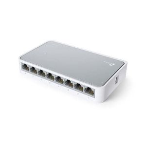 TP Link TP-Link TL-SF1008D 8-Port 10/100Mbps Desktop Switch, Grey