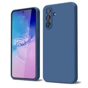 Soft Silicone Back Cover for Samsung Galaxy A56 - Blue, anti-fingerprint, anti-scratch, durable silicone case
