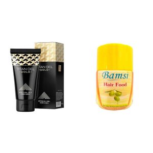 Titan Gel Penis Enlargement Gel+ free 50g hair food