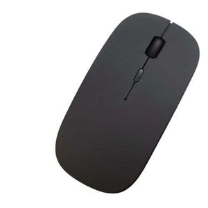 Wireless Bluetooth + 2.4G Dual-mode Rechargeable Optical Mouse (Black)