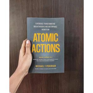 Kongda "Atomic Actions" Book By Michael T. Pedersen