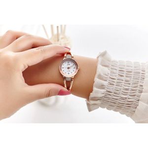 JW Korean Women’s Quartz Watch – Slim Steel Strap Bracelet Watch