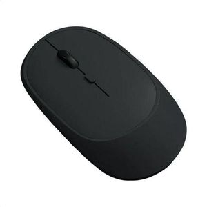 Wireless Bluetooth + 2.4G Dual-mode Rechargeable Optical Mouse - (Black)