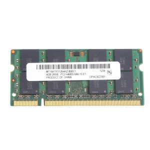For MT DDR2 4GB 800Mhz RAM PC2 6400S 16 Chips 2RX8 1.8V 200 Pins SODI