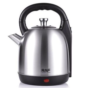 RAF 6.0L Cordless Electric Kettle ,Stainless Steel Kettle, Boil Dry Protection & Auto Shut Off Feature,Ideal for Hot Water, Tea & Coffee Maker 1800W