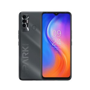 Tecno  Spark 7P Case Cover with Smoke Back & TPU Bumper