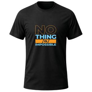 Unisex Customized Round Neck Short Sleeved Inspirational   T-shirts